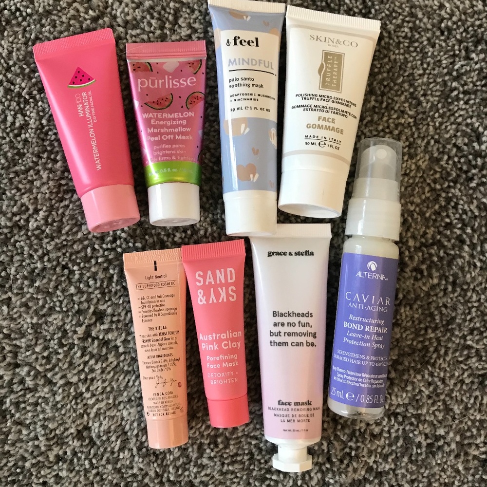 FACE CARE - Cleansers, Masks (Lot of 8)